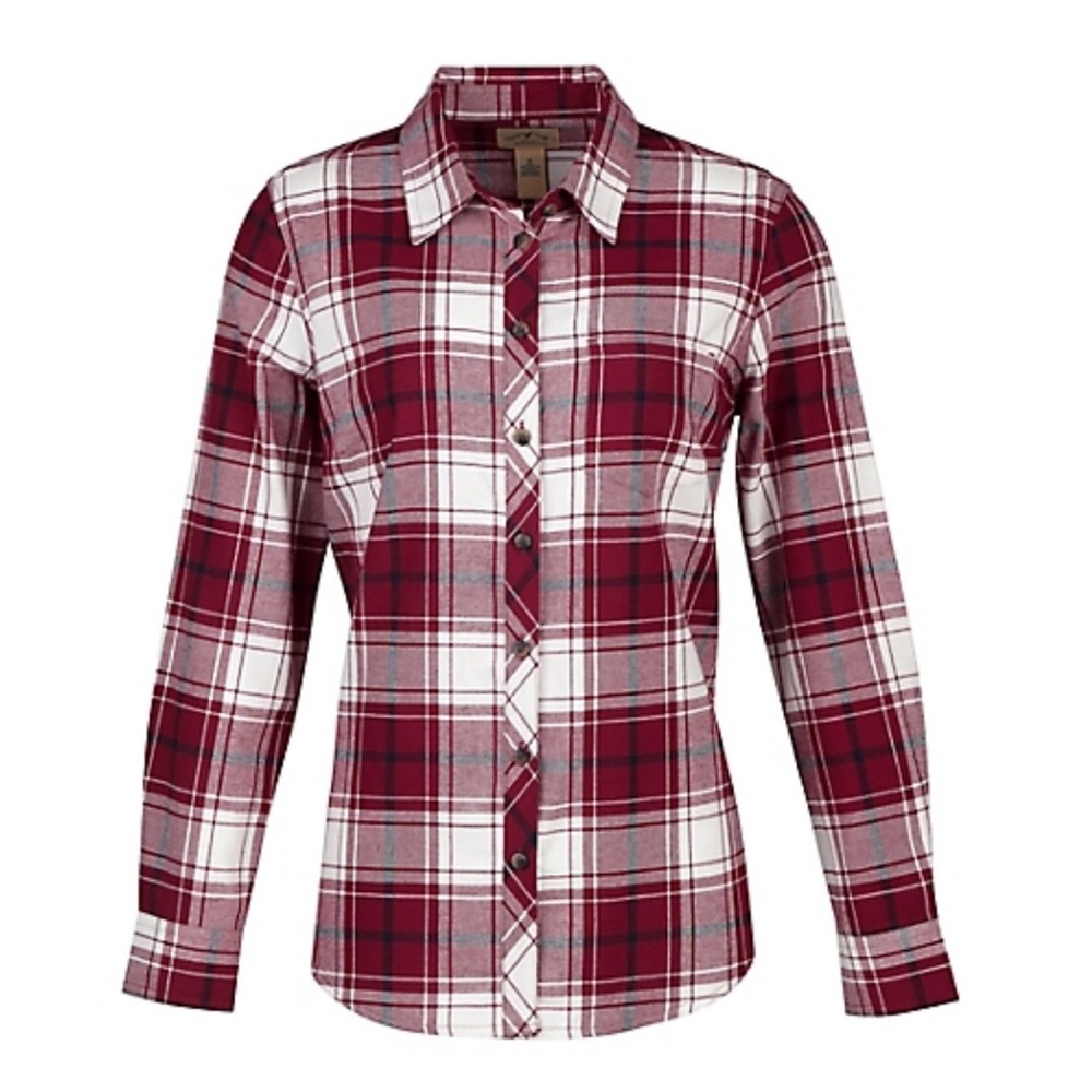 Plaid Button-Up Shirt